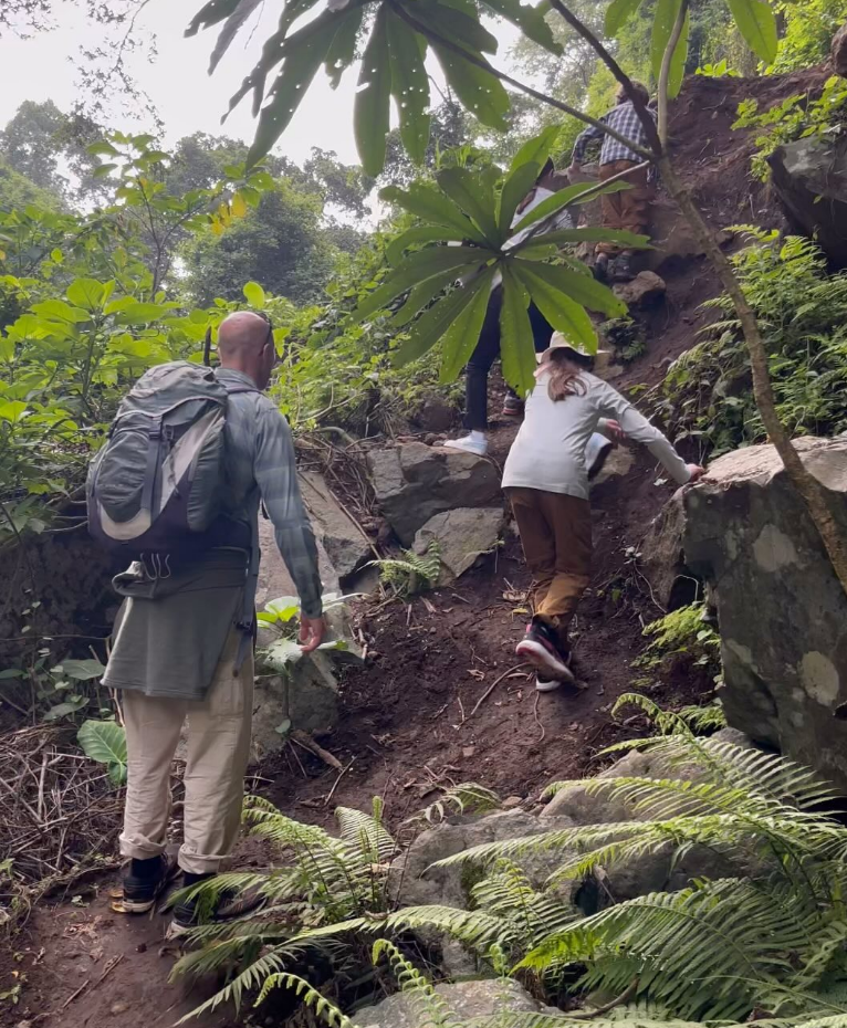Hiking and waterfall adventure near Arusha